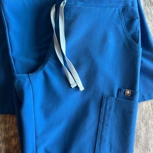 💕Royal Blue Figs Small Petite Yola pants💕